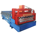 Tile Double Moulding Glazed Roof and Wall Panel Forming Machine